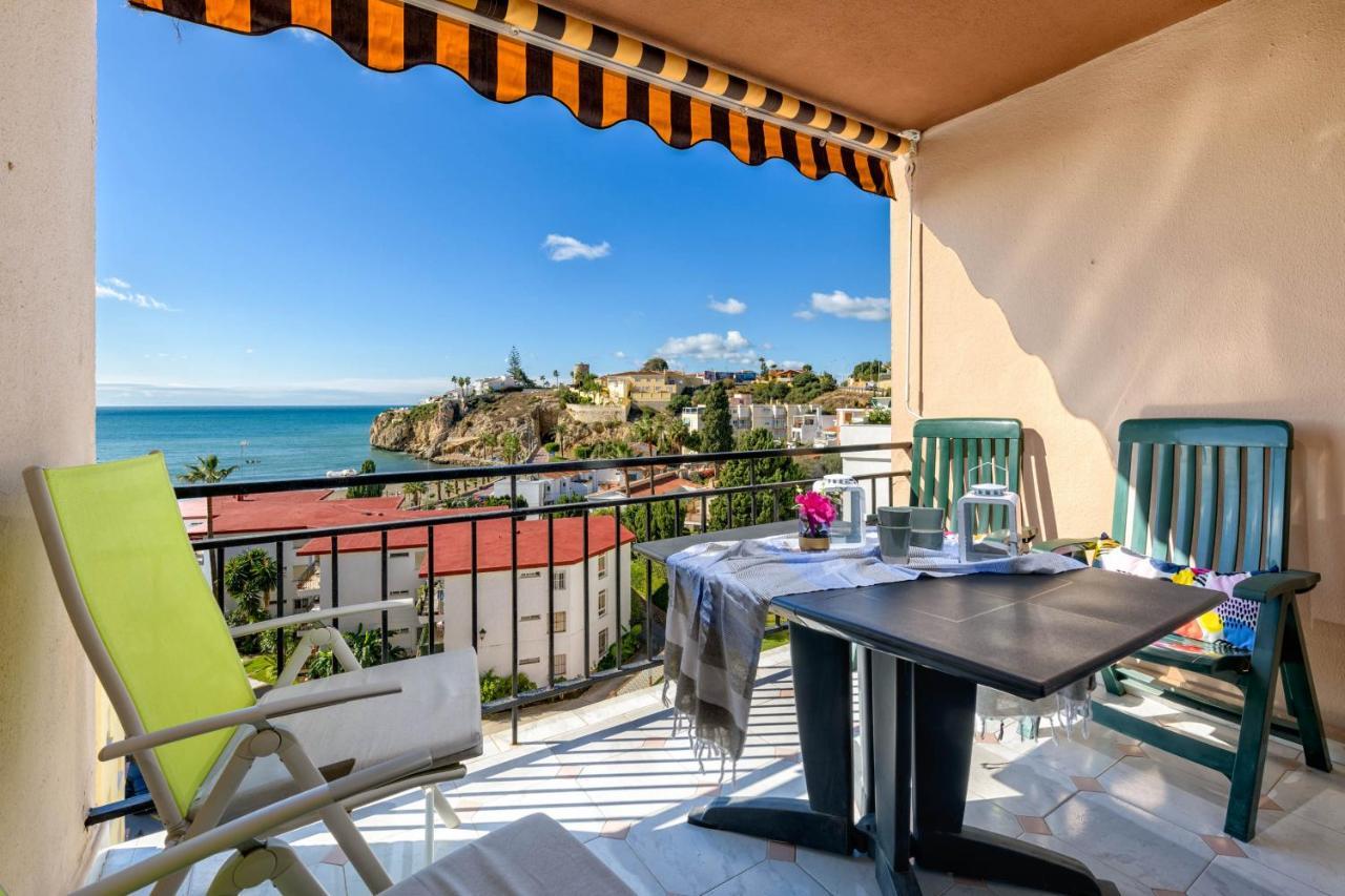 Wintowinrentals 1St Linea De Playa Vista Al Mar Y Piscina La Cala Del Moral Dış mekan fotoğraf
